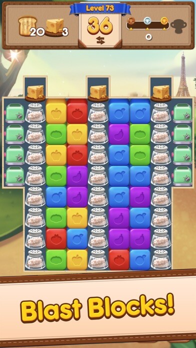 Emulate iPhone app Blaster Chef using MyAndroid