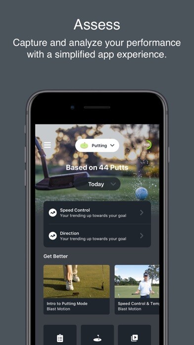 Emulate iPhone app Blast Golf using MyAndroid