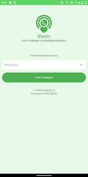 Run android online APK Blastin Blast WA - Kirim Undangan Otomatis from MyAndroid or emulate Blastin Blast WA - Kirim Undangan Otomatis using MyAndroid