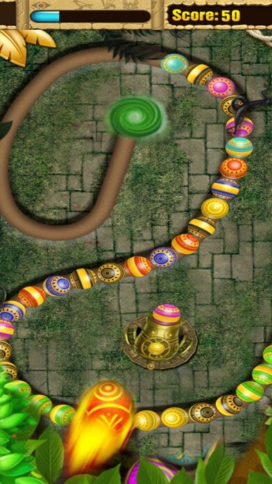 Emulate iPhone app Blast Marble Ball using MyAndroid Emulate iPhone app Blast Marble Ball using MyAndroid