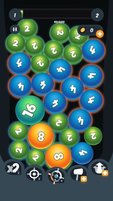 Emulate iPhone app Blast to Merge using MyAndroid