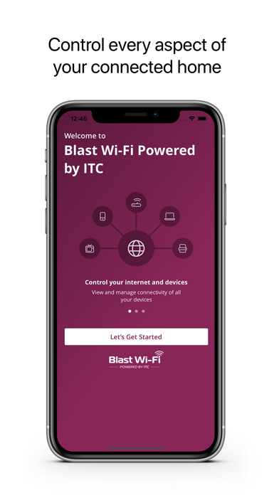 Emulate iPhone app Blast Wi-Fi Powered by ITC using MyAndroid