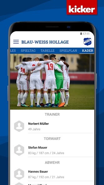 Run android online APK Blau-Weiss Hollage from MyAndroid or emulate Blau-Weiss Hollage using MyAndroid