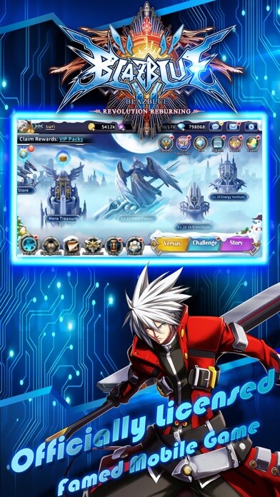 Emulate iPhone app BlazBlue RR using MyAndroid Emulate iPhone app BlazBlue RR using MyAndroid