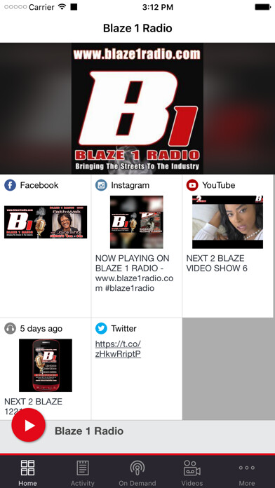 Emulate iPhone app Blaze 1 Radio using MyAndroid Emulate iPhone app Blaze 1 Radio using MyAndroid