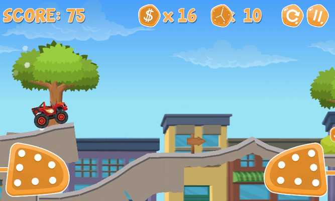 Emulate Android APK blaze monsters car : city adventure Emulate Android APK blaze monsters car : city adventure
