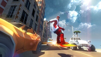 Emulate iPhone app Blazing Hover Board Rider using MyAndroid Emulate iPhone app Blazing Hover Board Rider using MyAndroid
