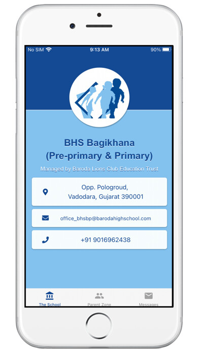 Emulate iPhone app BLCET Bagikhana Primary School using MyAndroid