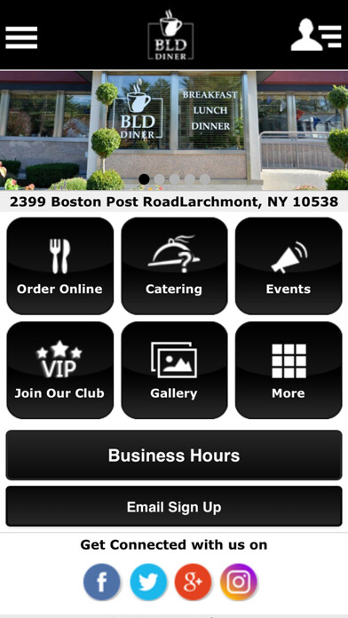 Emulate iPhone app BLD Diner using MyAndroid Emulate iPhone app BLD Diner using MyAndroid