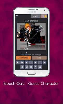 Emulate Android APK Bleach Quiz - Guess Character Emulate Android APK Bleach Quiz - Guess Character