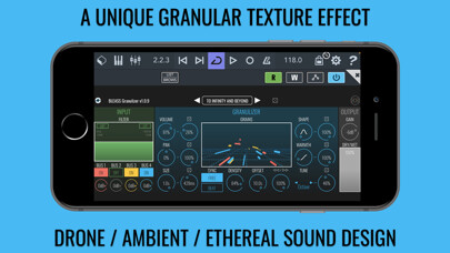 Emulate iPhone app BLEASS Granulizer AUv3 Plugin using MyAndroid Emulate iPhone app BLEASS Granulizer AUv3 Plugin using MyAndroid