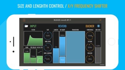 Emulate iPhone app BLEASS reverb AUv3 AudioPlugin using MyAndroid Emulate iPhone app BLEASS reverb AUv3 AudioPlugin using MyAndroid