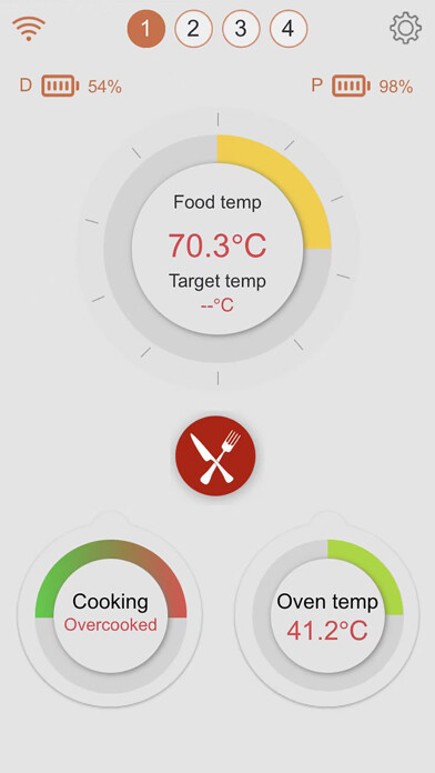 Emulate iPhone app BLE BBQ using MyAndroid