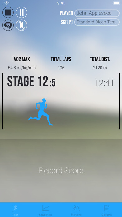 Emulate iPhone app Bleep Test Solo using MyAndroid Emulate iPhone app Bleep Test Solo using MyAndroid