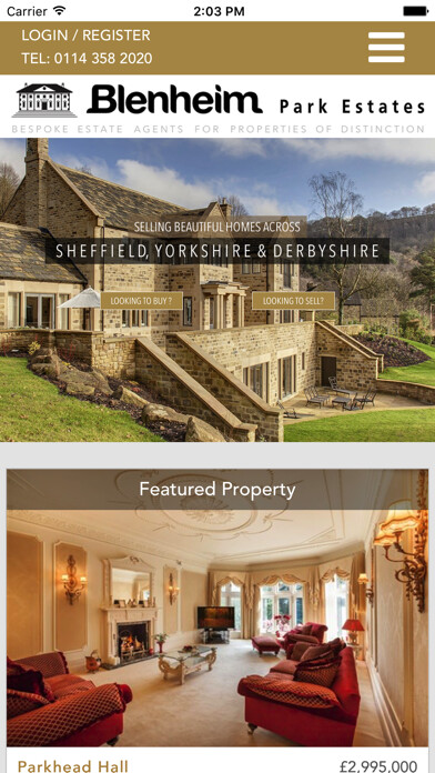 Emulate iPhone app Blenheim Park Estates using MyAndroid Emulate iPhone app Blenheim Park Estates using MyAndroid
