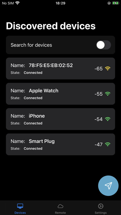 Emulate iPhone app BLENode using MyAndroid