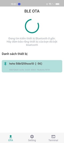 Run android online APK BLE OTA from MyAndroid or emulate BLE OTA using MyAndroid Run android online APK BLE OTA from MyAndroid or emulate BLE OTA using MyAndroid