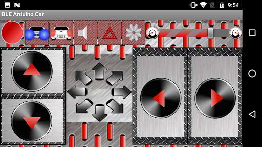 Run android online APK BLE RC Car from MyAndroid or emulate BLE RC Car using MyAndroid