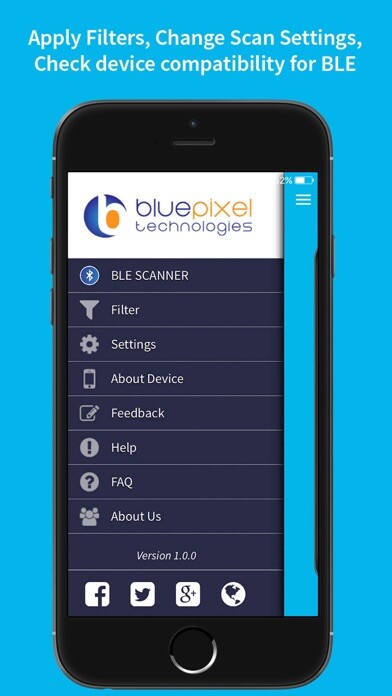Emulate iPhone app BLE Scanner 4.0 using MyAndroid Emulate iPhone app BLE Scanner 4.0 using MyAndroid