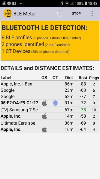 Run android online APK BLE Scanner Meter - Contact Tracing Detector from MyAndroid or emulate BLE Scanner Meter - Contact Tracing Detector using MyAndroid Run android online APK BLE Scanner Meter - Contact Tracing Detector from MyAndroid or emulate BLE Scanner Meter - Contact Tracing Detector using MyAndroid