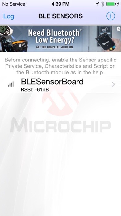 Emulate iPhone app BLE Sensor App using MyAndroid Emulate iPhone app BLE Sensor App using MyAndroid
