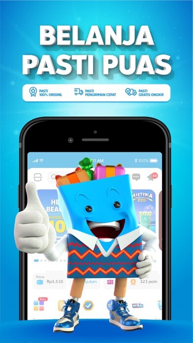 Emulate iPhone app Blibli - Belanja Online using MyAndroid Emulate iPhone app Blibli - Belanja Online using MyAndroid