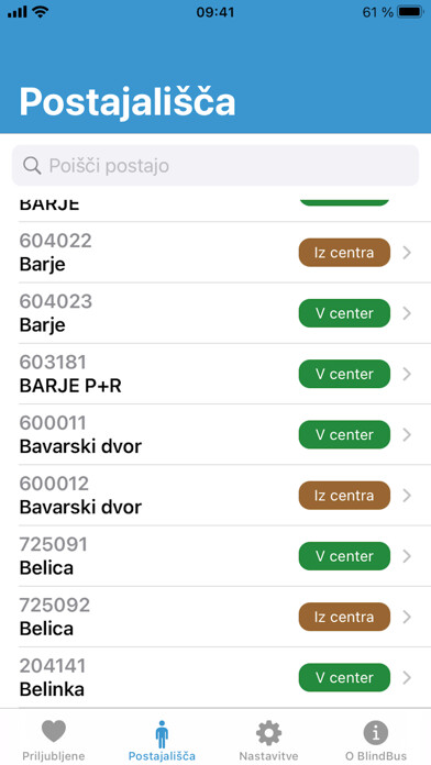 Emulate iPhone app BlindBus using MyAndroid