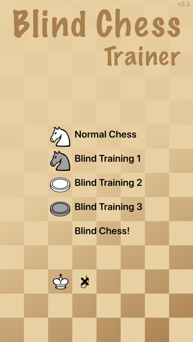 Emulate iPhone app Blind Chess Trainer using MyAndroid