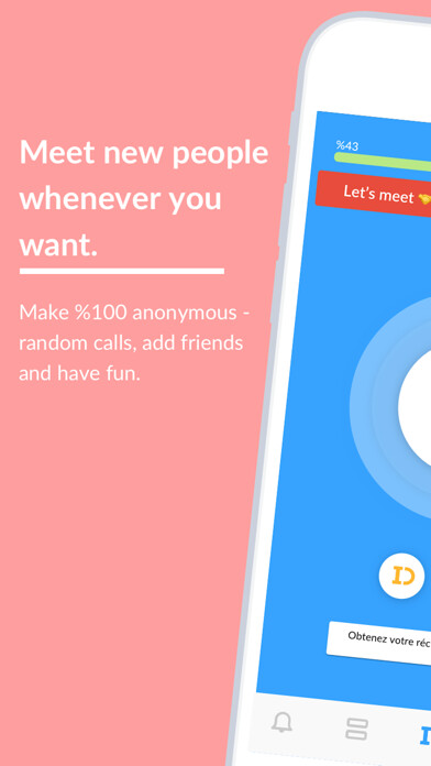 Emulate iPhone app BlindID - Live, Anonymous Chat using MyAndroid