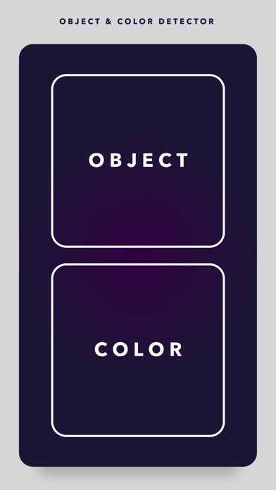 Emulate iPhone app BLIND Object & Color Detector using MyAndroid