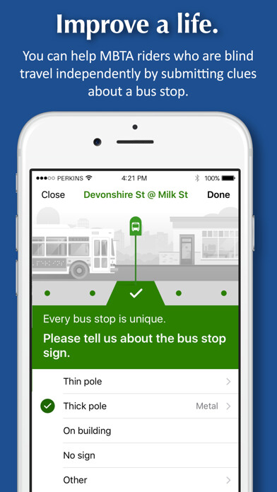 Emulate iPhone app BlindWays: bus stop navigation using MyAndroid Emulate iPhone app BlindWays: bus stop navigation using MyAndroid