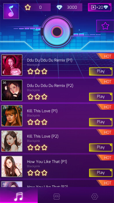 Emulate iPhone app BLINK BALL HOP - KPOP TILES using MyAndroid Emulate iPhone app BLINK BALL HOP - KPOP TILES using MyAndroid
