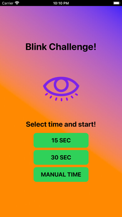 Emulate iPhone app Blink Challenge Game using MyAndroid Emulate iPhone app Blink Challenge Game using MyAndroid