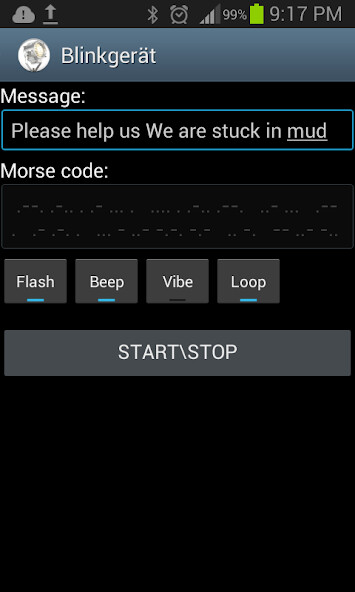 Run android online APK Blinkgerät - Morse Signal lamp from MyAndroid or emulate Blinkgerät - Morse Signal lamp using MyAndroid Run android online APK Blinkgerät - Morse Signal lamp from MyAndroid or emulate Blinkgerät - Morse Signal lamp using MyAndroid