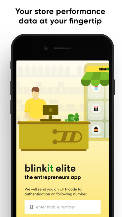 Emulate iPhone app blinkit elite using MyAndroid