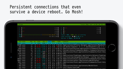 Emulate iPhone app Blink Shell 14: Legacy using MyAndroid
