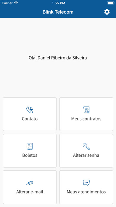 Emulate iPhone app Blink Telecom using MyAndroid