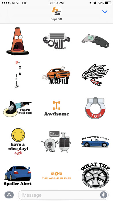 Emulate iPhone app blipmoji using MyAndroid