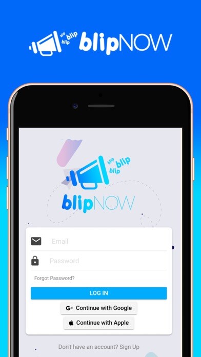 Emulate iPhone app BlipNow using MyAndroid