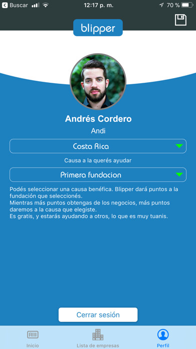 Emulate iPhone app Blipper using MyAndroid