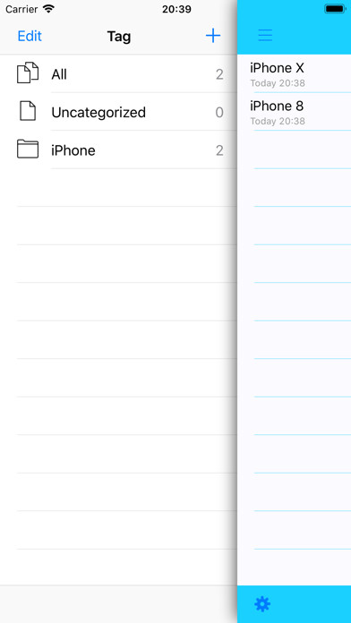 Emulate iPhone app BLNOTE using MyAndroid Emulate iPhone app BLNOTE using MyAndroid