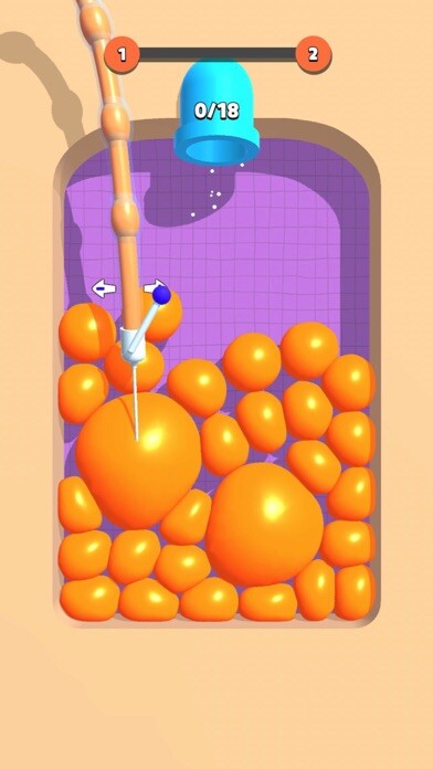 Emulate iPhone app Blob Job 3D using MyAndroid
