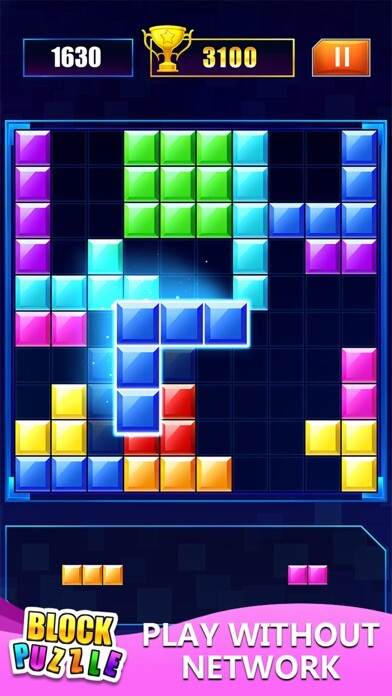 Emulate iPhone app Block Art - Arcade Puzzle Game using MyAndroid