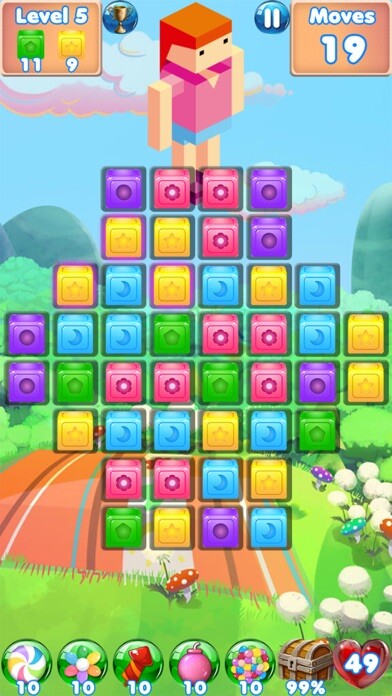Emulate iPhone app Block Blast - Crush toy puzzle using MyAndroid