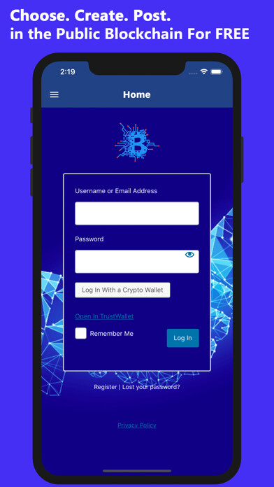 Emulate iPhone app Blockbook™ using MyAndroid