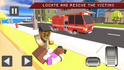 Emulate iPhone app Block City Fire Truck Rescue using MyAndroid
