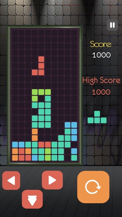 Emulate iPhone app Block Classic Legend using MyAndroid