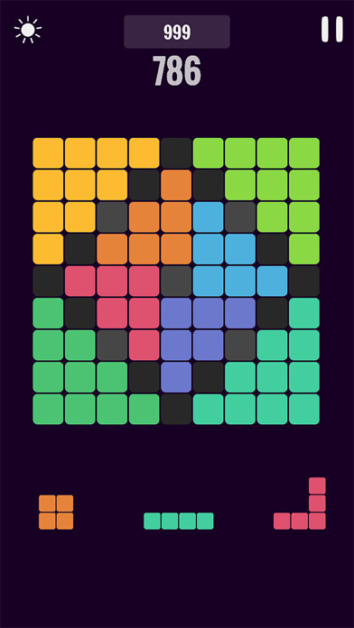 Emulate iPhone app Block Color 99: Sudoku Puzzle using MyAndroid