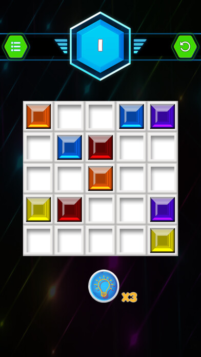 Emulate iPhone app Block Connect: Link Dot using MyAndroid
