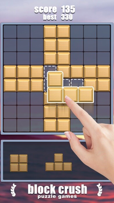Emulate iPhone app Block Crush: Tap Remove Cube using MyAndroid